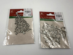 Mixed Lot of Laser Cut CHRISTMAS Themed CHIPBOARD, Wood & Chipboard, PreOwned