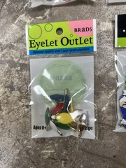 Eyelet Outlet Brads Lot of Christmas NEW 6 packs Card Making Scrapbooking