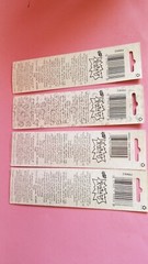 4 NEW 1997 Rugrats SandyLion Nickelodeon Stickers Glow In The Dark Holographic