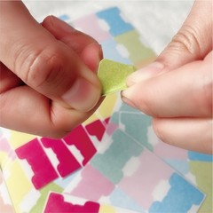 120Pcs Colorful Adhesive Index Label Writable Page Marker for Notebook