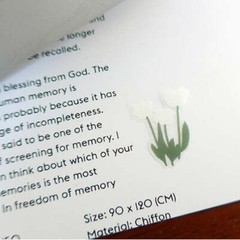 FLEUR – Adorable scrapbooking sticker