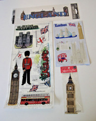 London England Vacation??? Here’s 19 stickers to embellish your pages!