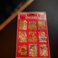 Christmas Stickers Multicolor Self-Adhesive Peel & Stick, 36 Sheet, Naughty