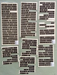 Large Lot of Neutrals Scrapbooking Stickers & Paper 30+ Pgs Paper Studio 112 Etc