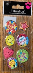 RARE KeepSake Essentials Happy Birthday Lets Celabrate Balloons Party Time Gifts