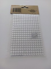 Crafter’s Square – Glitter Gemstone Stickers – Clear – 315 count – Retired