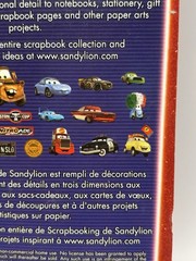 Disney Pixar Cars Chipboard Medley Sandylion Scrapbook Accents 18 Pc NIP
