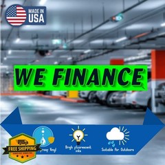 Versa-Tags WE Finance Chartreuse Green Stickers
