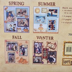 Lori Gardner Whimsical Seasons Scrapbooking 4 Kits In One (Over 700 PIECES) NEW!