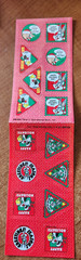 2 VTG Looney Tunes BUGS BUNNY TWEETY SYLVESTER ELMER Christmas Post It Stickers