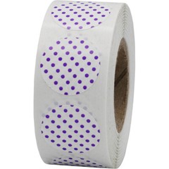 Circle Polka Dot Stickers | 0.75″ Inch Round | 500 Pack | Pick One Color