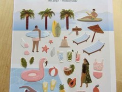 MIDSUMMER – Adorable scrapbooking sticker