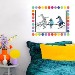 1600 Pcs 3/4 Inch Colored Dot Stickers Round Color Coding Labels for Office Yard