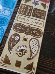 Scrapbook Stickers Chatterbox Lot Sticker Fuzz Blue Brown NEW Vintage 22801 #6