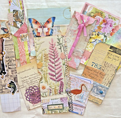 50 Pieces Junk Journal Supply Ephemera Vintage Modern Lot Paper Unique Mystery