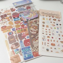 Sticker collection 5 pack cute stickers bundle
