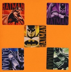 15 Batman Assorted Large Stickers – Party Favors – Superhero