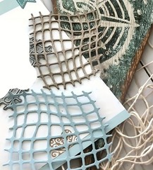 Fishing Net Wavy Grid Metal Die Cutting Cut Dies