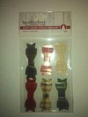 Recollections Christmas / Noel Cozy Lodge – Bows -#1458