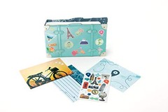 HP Sprocket Mini Scrapbook Suitcase Photo Album for 2×3 and 2.3×3.4 Prints