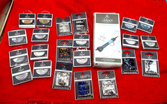 LOT OF Jolees Jewels Crystallized Swarovski Elements 21 Packs & Tool (PC-11)