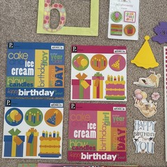 CELEBRATION Themed Embellishments Kit