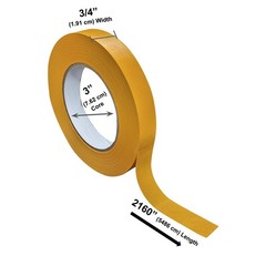 Science Lab Labeling Tape Variety Pack, 2160 Inches Long x 3/4 Inch Width, 3 …