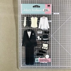 Jolee’s Scrapbooking Wedding Stickers GROOM TUX FLOWER GIRL RING BOY RECEPTION