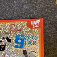Rare Vintage Frosted Cheerios Solange Knowles Advertising Sticker SHEET