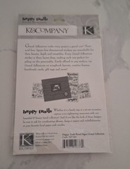 K&COMPANY Happy Trails ROAD SIGNS Vacation Travel Trip Scrapbook Stickers