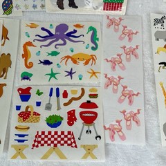 Vintage Mrs Grossman And Frances Meyer Sticker Lot 25 Full Sheets 1 New Sealed