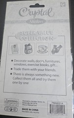 Walmart Crystal Stickers FAMILY Epoxy Words & Phrases NEW