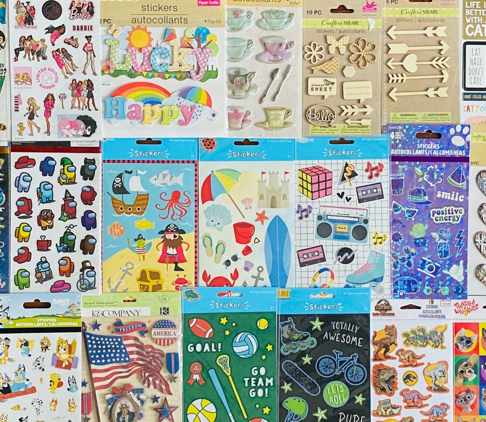 399 Sticker Set by CARLTON AMERICAN GREETINGS EUREKA TREND ENTERPRISES