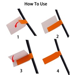 14 Sheet Multicolor Cable Labels, 420 Pcs Waterproof Vinyl P-Shaped Cable Tag…