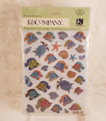 Lot of Six New Stickers, Scrapbooking Summer Beach Vacation – K&Company