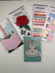Pipsticks Alice in Wonderland lot PLANNER stickers, NEW