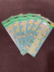 Vtg AGC St. Patrick’s Day Stickers Kiss Irish Shamrocks 6 Packs 12 Sheets