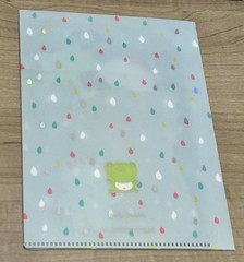 New Happie Scrappie x OMWL Collab Green Frog Munchkin Large Sticker Folder