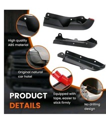 Mud Flap Delete Fit for Chevy Silverado 2500/3500 2020-2025,ABS No-Drill Mud …