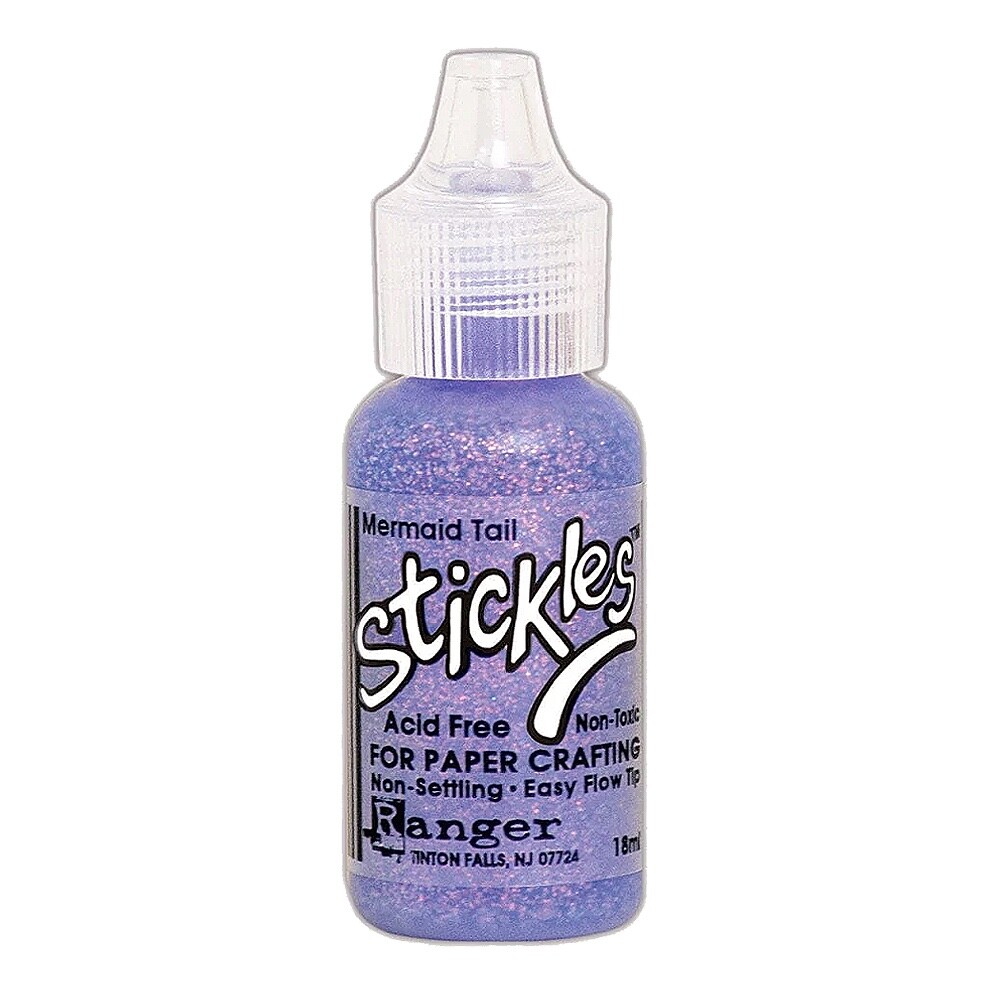 Ranger, Stickles Glitter Glue, Mermaid Tail, Purple Glitter, Light Purple