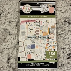 NEW Happy Planner Sticker Book – Homebody 456 Pieces 🌼🌿☕️🏡🪴