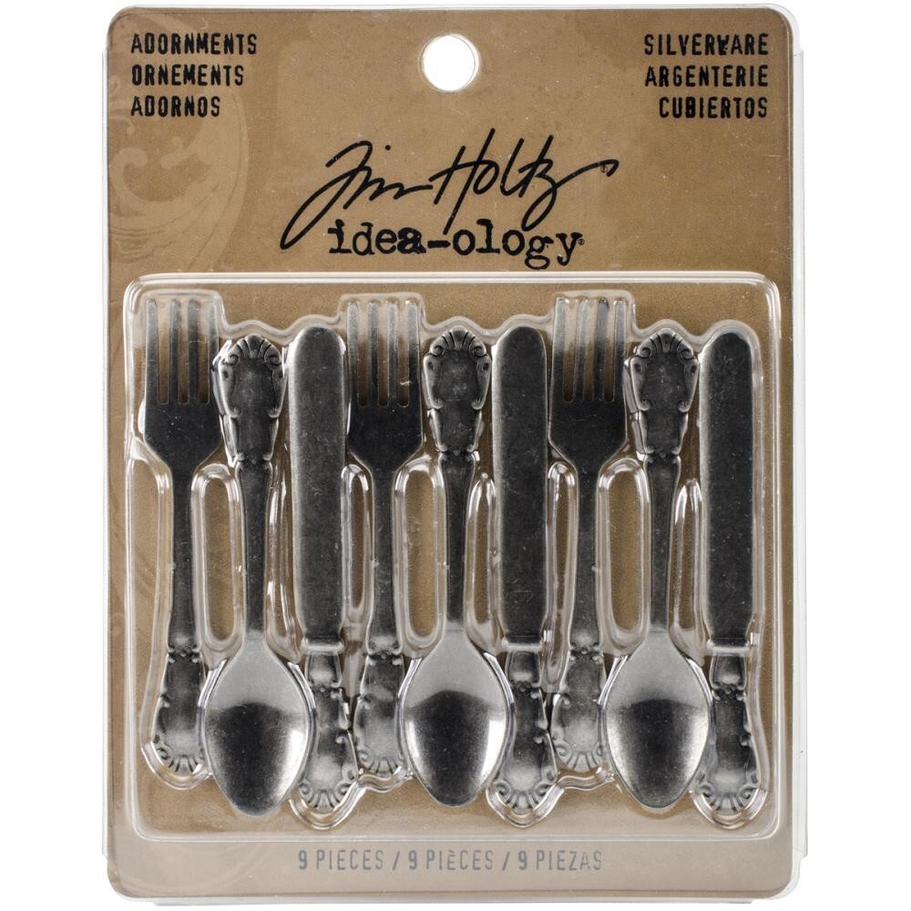 Tim Holtz Idea-ology Antique Nickel Silverware