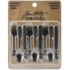 Tim Holtz Idea-ology Antique Nickel Silverware