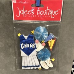 Jolee Scrapbook Sticker Pack Of 4 Graduation/Cheerleader/Men’s Formal/Girl 1950s