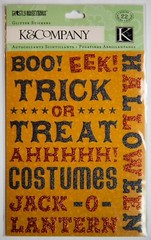 K & Company Stickers, Halloween/Fall THEME, You Pick, some Rare!