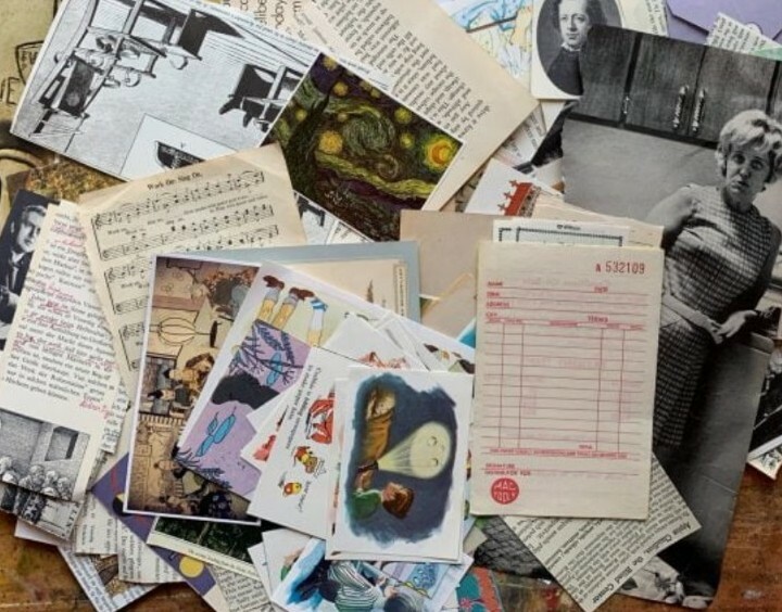 Ephemera Lot Of 200 Pcs Random Junk Journal Scrapbooking