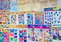 998 Stickers, Bold & Bright Sparkle Photo Album accents Arts & Crafts decoration