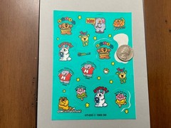 Vintage 1989 3M Achievement Sticker Sheet HT-850