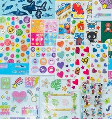 150+ BULK Lot Scrapbooking Stickers Great Variety Lots Of Themes Seasons Holiday