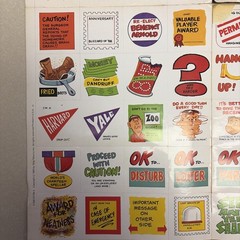 Scholastic Stickers – Vintage 1980 As Is Damage On A Few Stickers